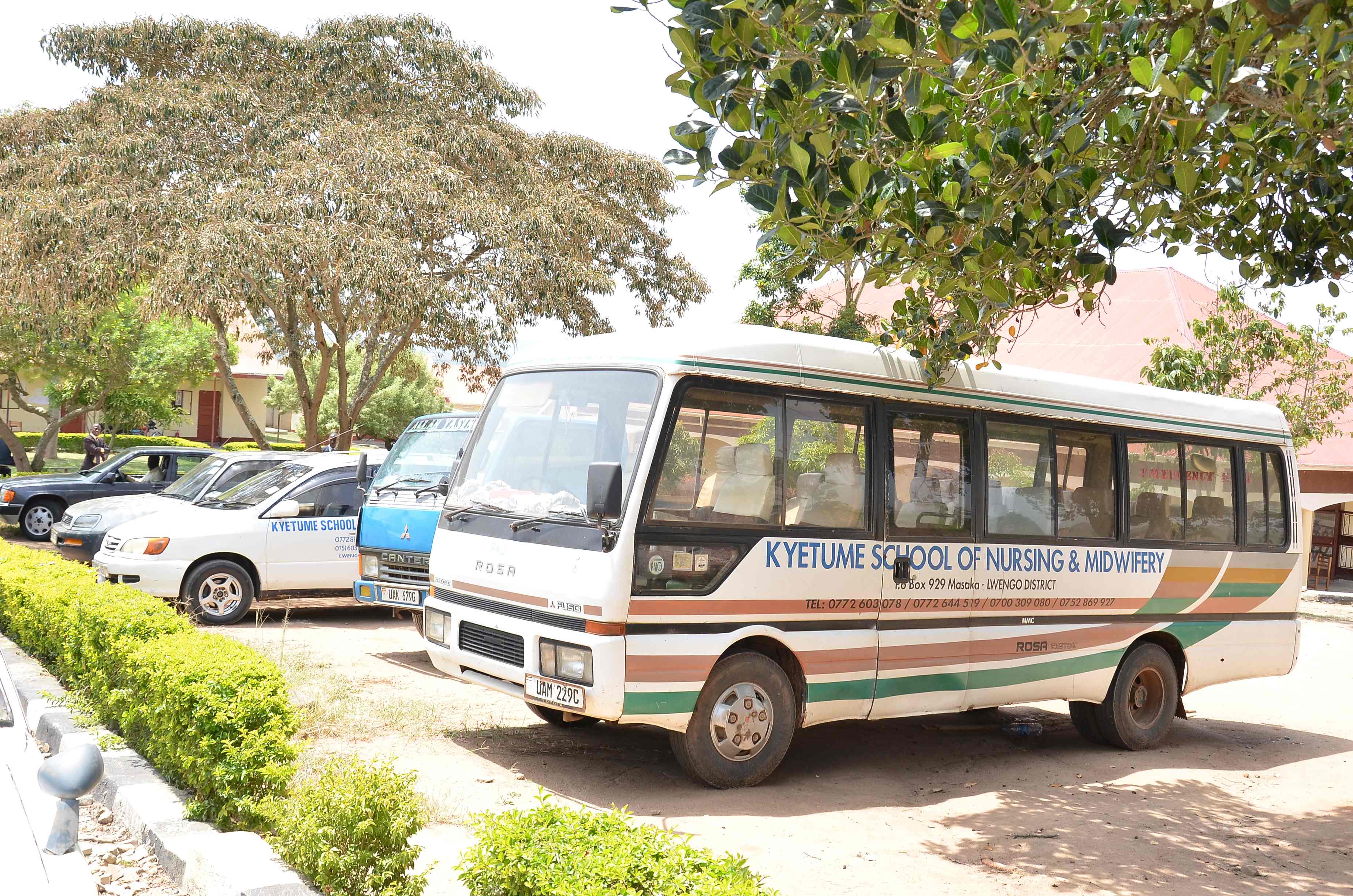 KSNM staff and students attending an event